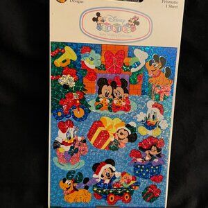 2/$20 mix match 1995 Disney Babies Sandylion Christmas Morning  Maxi Sticker